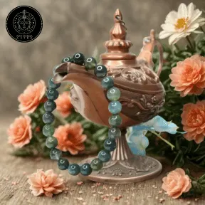 Moss Agate Bracelet - To Attract Wealth and Love