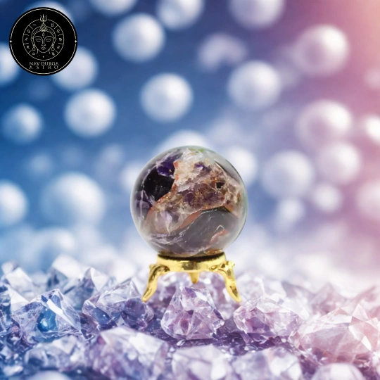 Amethyst Crystal Ball - To Absorb Negativity & Enhance Harmony