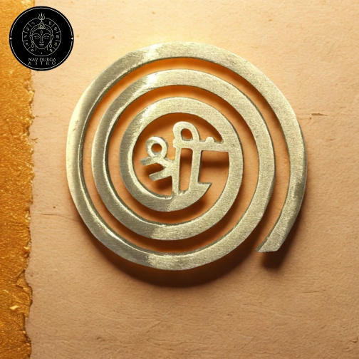 Brass Helix with Beej Mantra